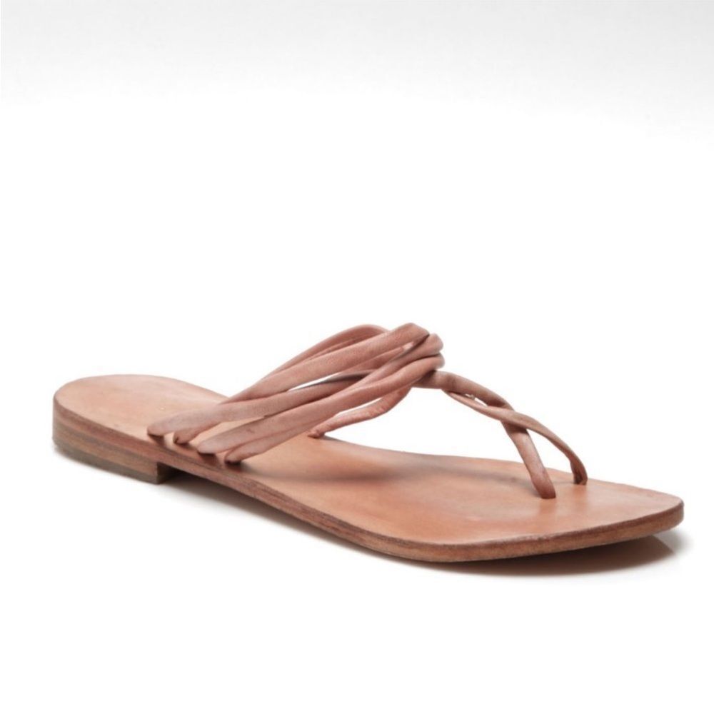 FREE PEOPLE Kayla Soft Strappy Sandals / Sweetheart Sunrise - Picture 3 of 14